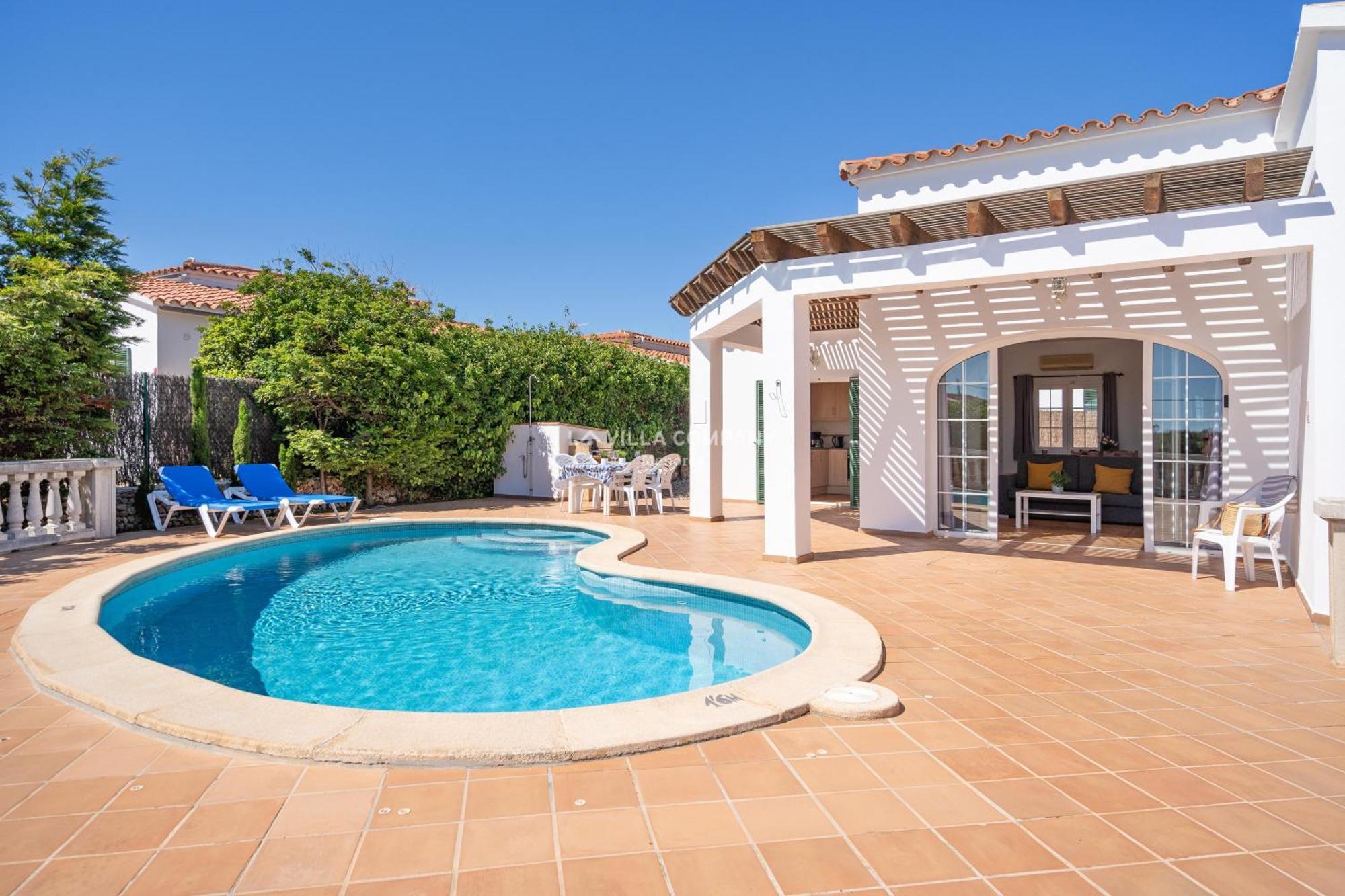 Villa Cassia Cala En Porter  Dış mekan fotoğraf